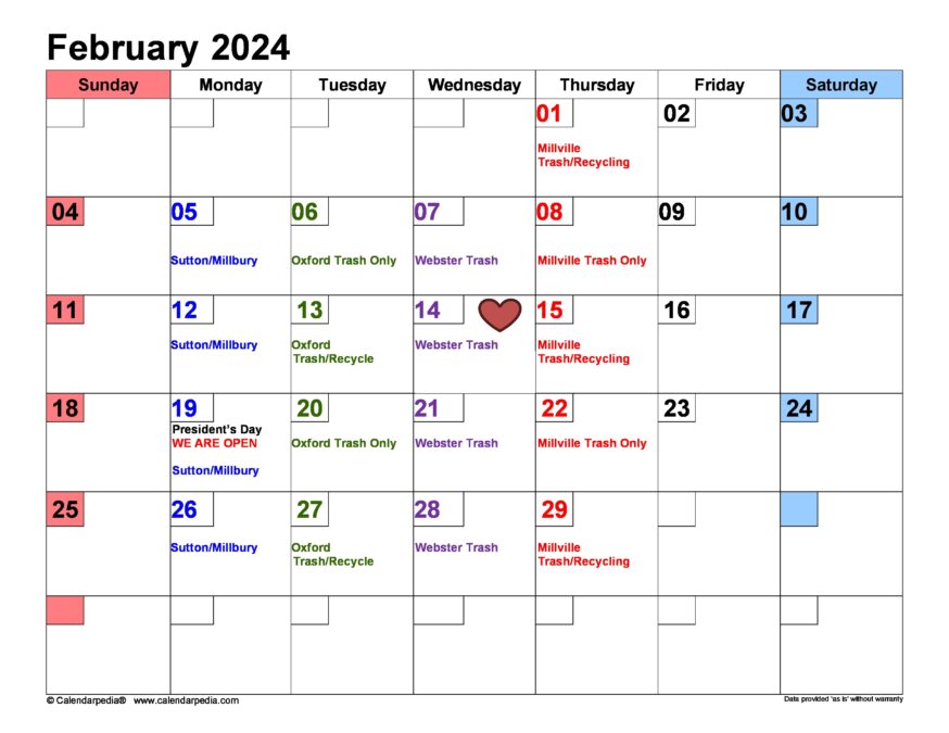 February 2024 